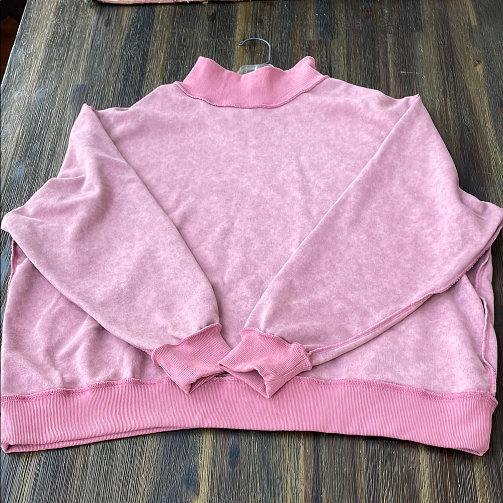 Bucket List Women’s Slouch Sweatshirt Sz S/M EUC